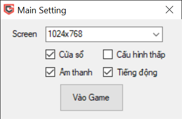Chức năng chính của Game MU Thăng Long